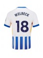 Brighton Danny Welbeck #18 Replika Hemmakläder 2024-25 Kortärmad